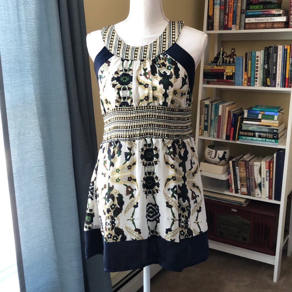 Lucca Floral Print Dress Size Medium